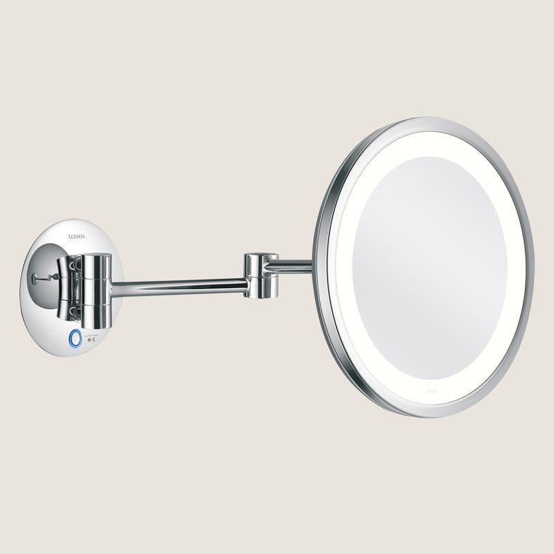 aliseo_020744-3.jpg Magnifying Mirror, ø 220 mm, chrome