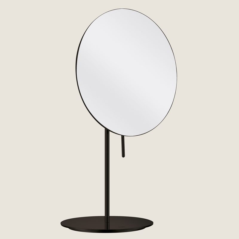aliseo_020805-3.jpg Magnifying Mirror, ø 200 mm, black matt