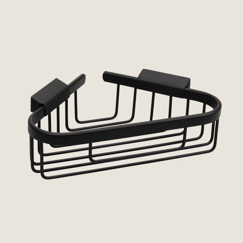 aliseo_030706-3.jpg Corner Soap Basket, black matt