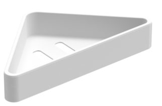 aliseo_034671-3.jpg Corner Soap Basket, white