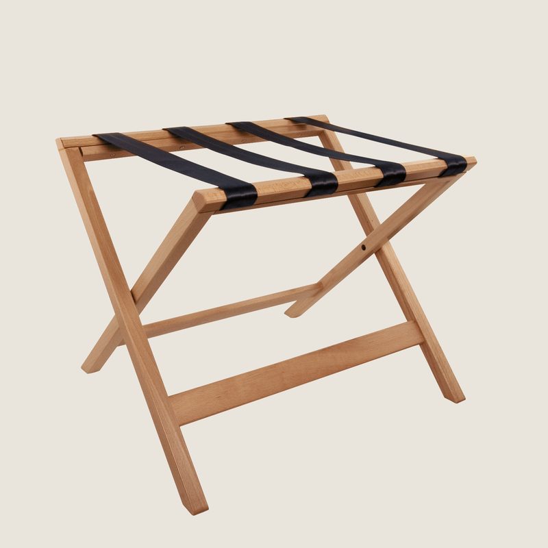 LUGGAGE RACK, natural beech
