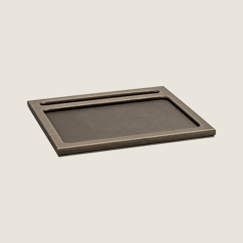 The Londoner, Note Pad Mat, taupe (brownish grey)