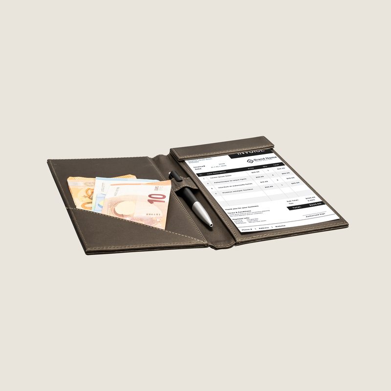 The Londoner, Bill Presenter, taupe (brownish grey)