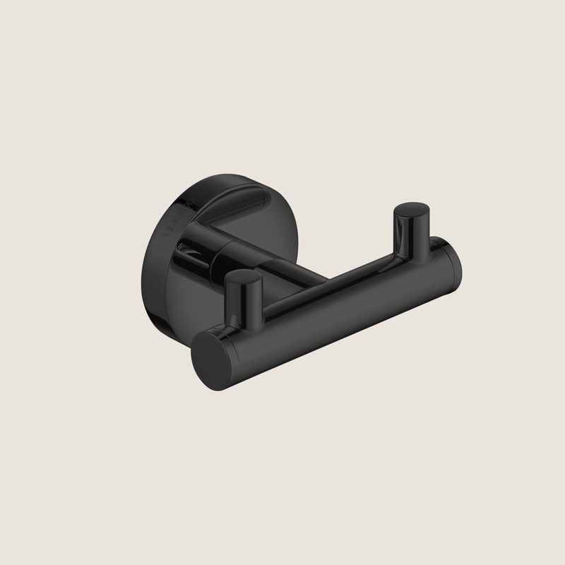 Double Hook, black matt