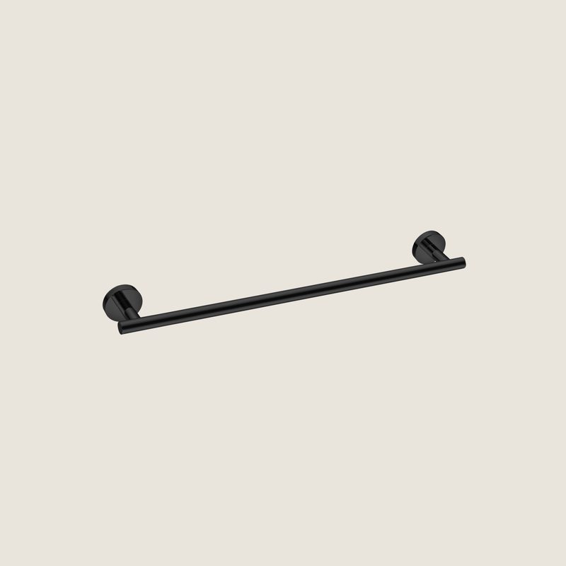 Towel Rail, black matt