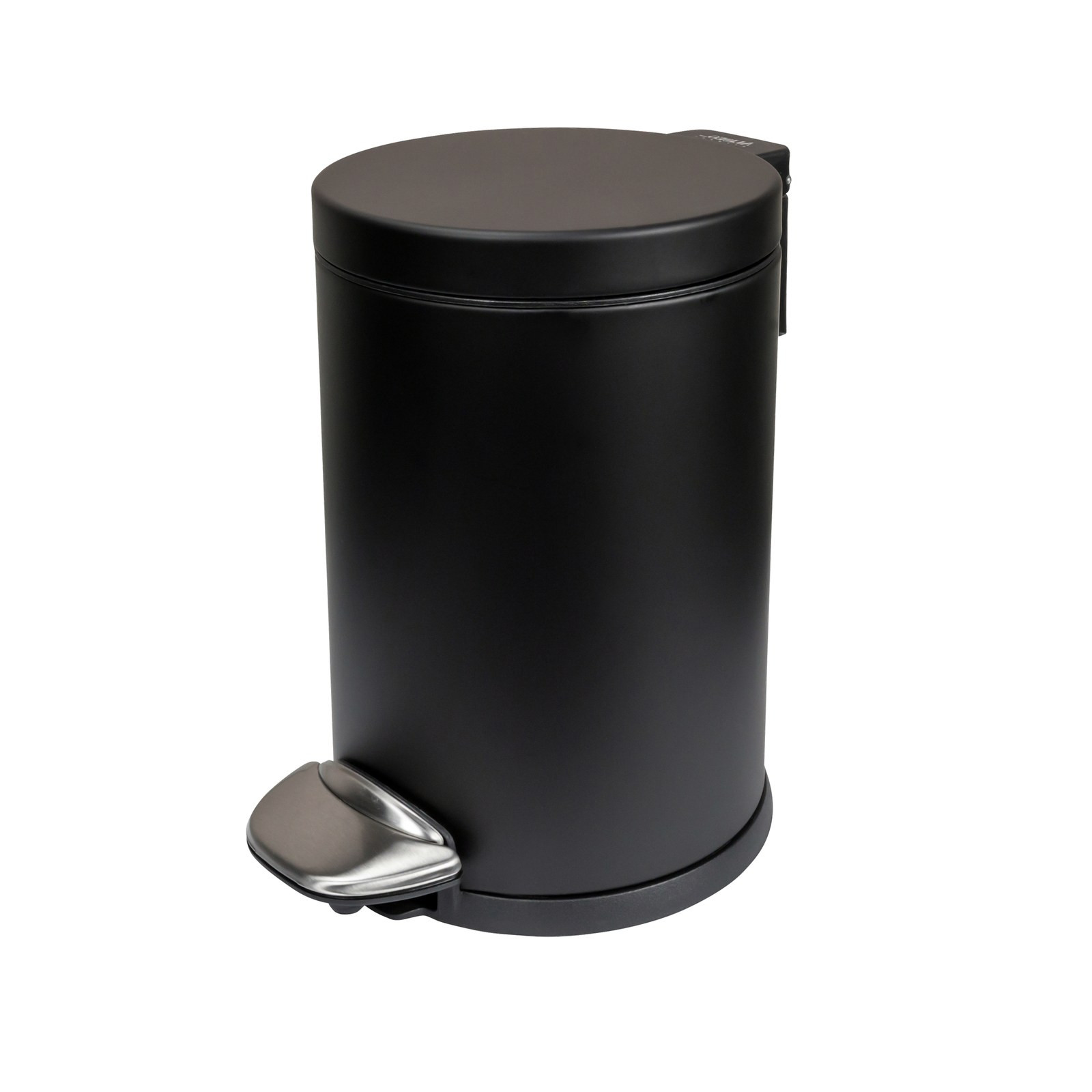 Pedal Bin, black matt, 5 l.