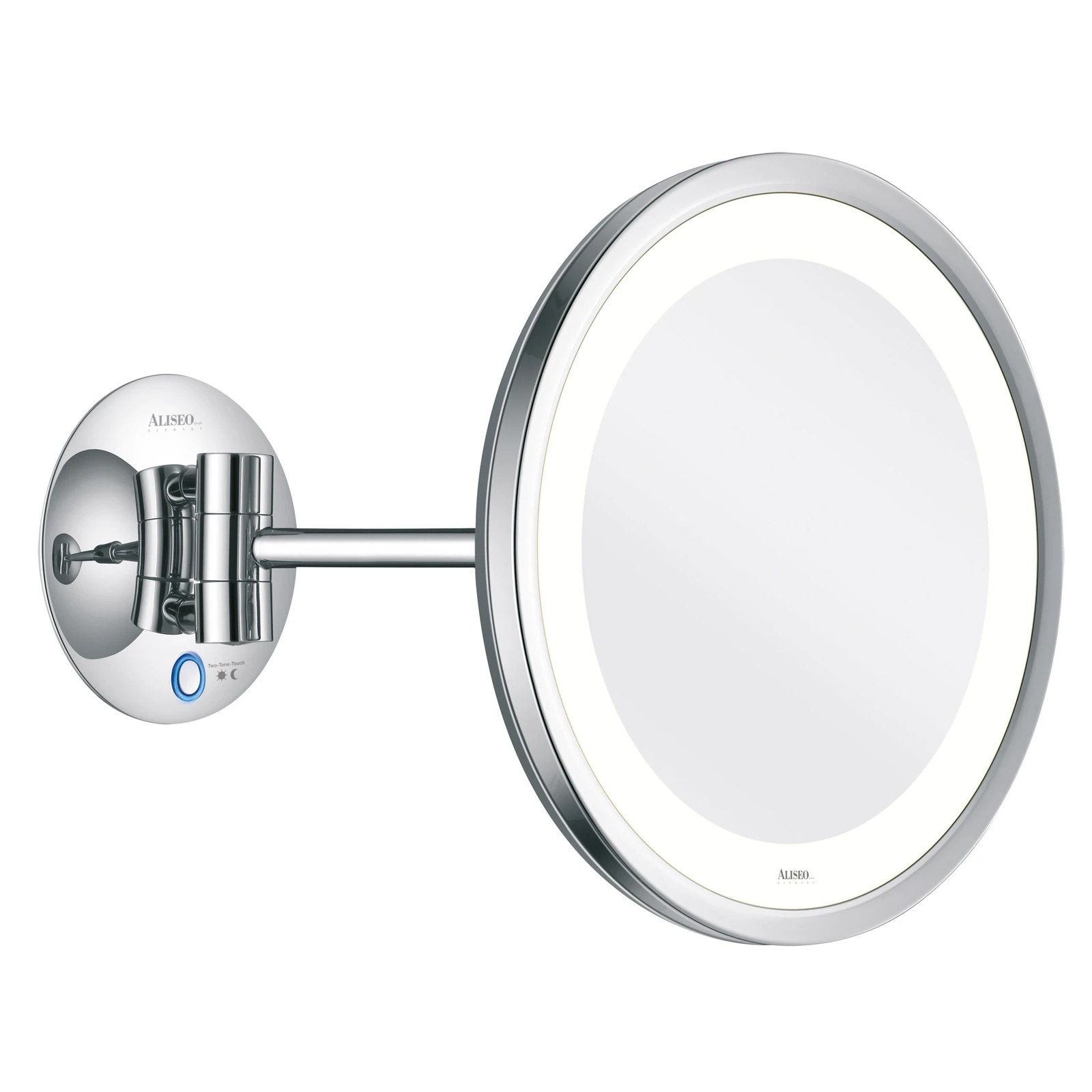Tükör Aliseo LED SATURN, króm, ø 220 mm – Aliseo termékkép