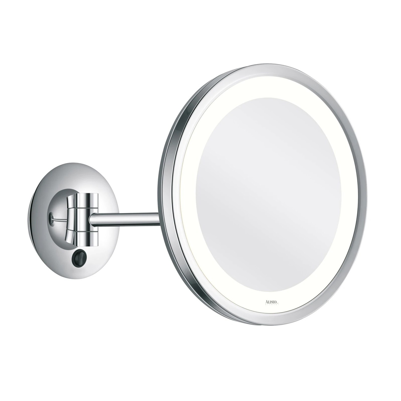 Nagyító tükör Aliseo LED-City-Light, króm, ø 250 mm (020677) – Aliseo termékkép