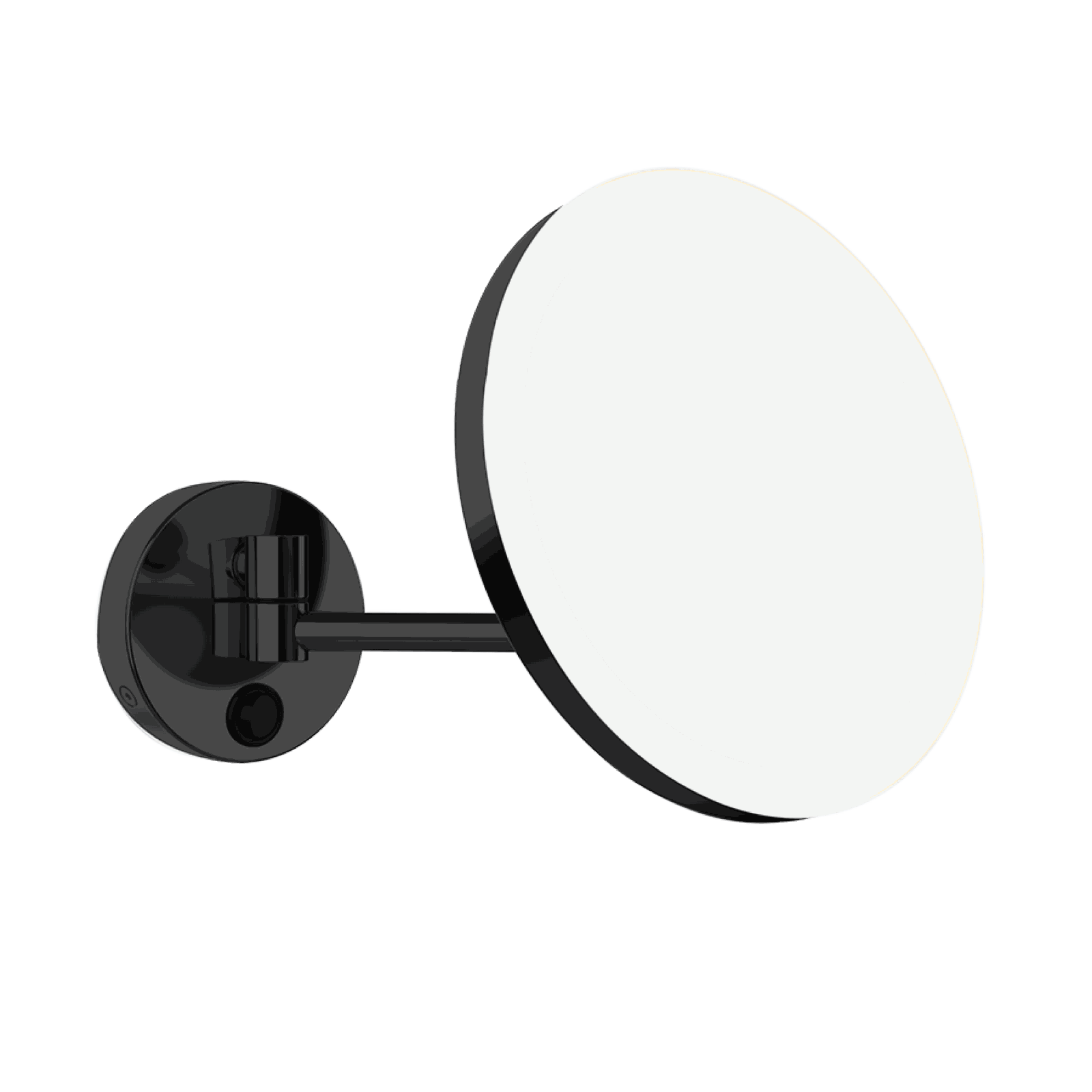 Tükör Aliseo LED MY, egykaros / matt fekete ø 220 mm – Aliseo termékkép