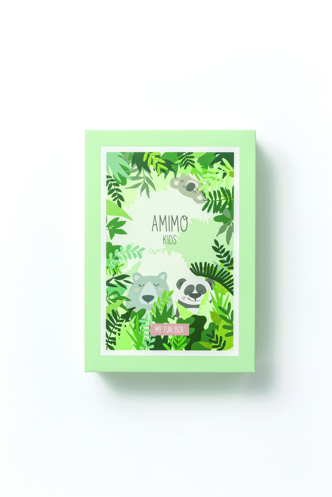 amimo kids MY FUN BOX dzsungelgrafikával