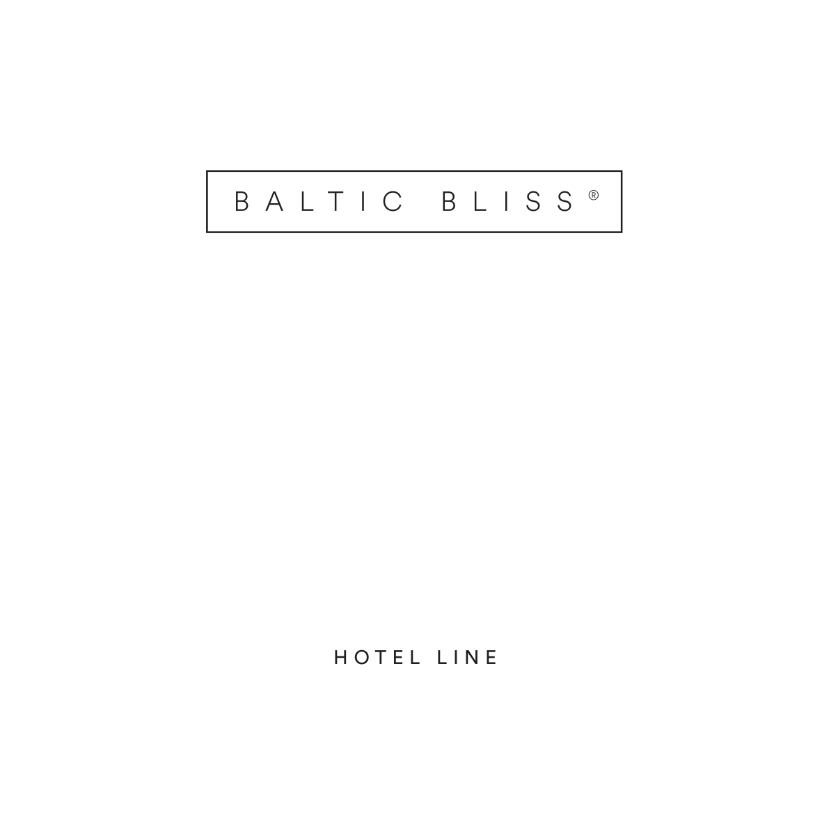 Baltic Bliss hotelvonal-bemutató borítója
