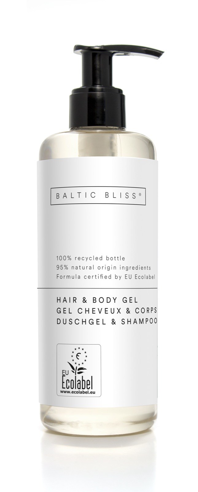 Baltic Bliss 300 ml sampon és tusfürdő egyben Ecopump adagoló