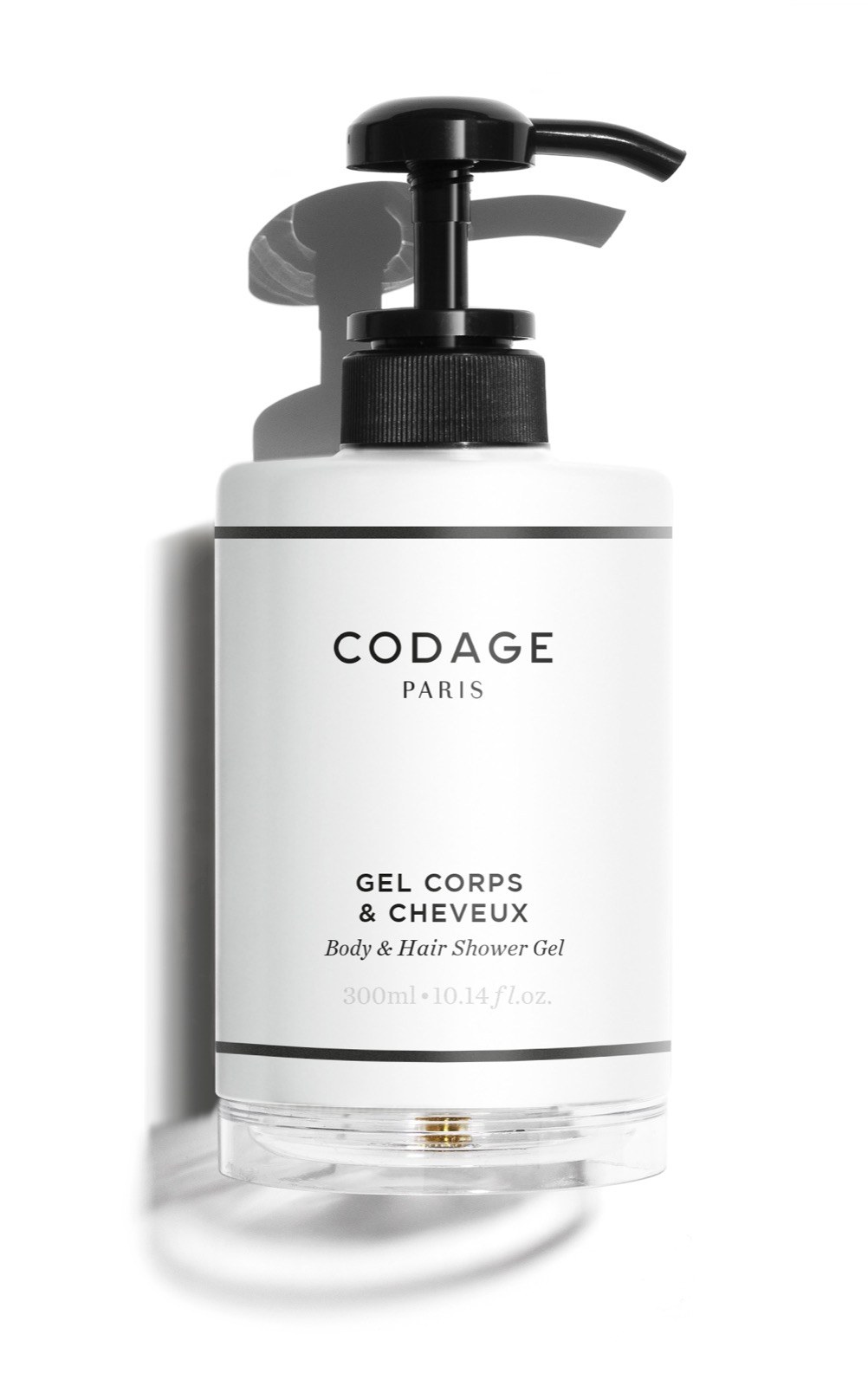 CODAGE 300 ml Ecofill alumínium sampon és tusfürdő adagoló
