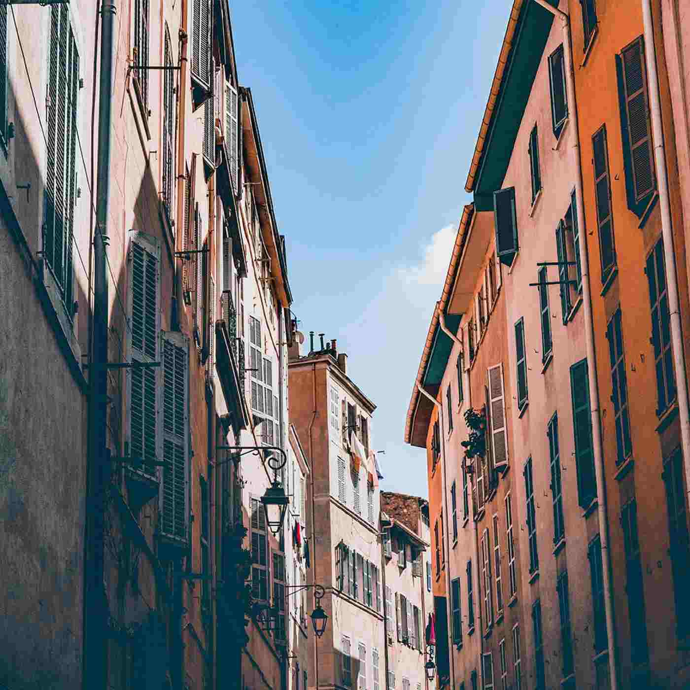 Provence-i utcakép a Compagnie de Provence márkavilágából