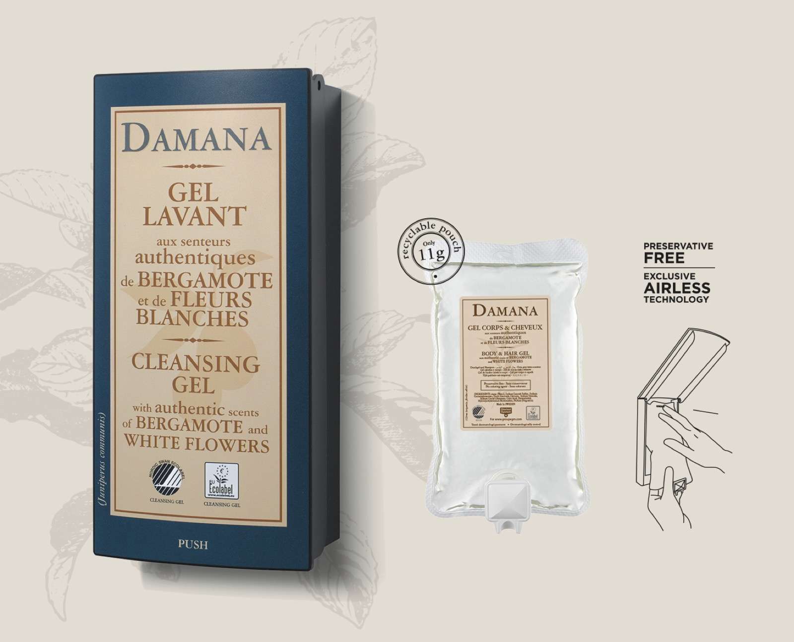Damana Earth & Sun Ecosource kiszerelés