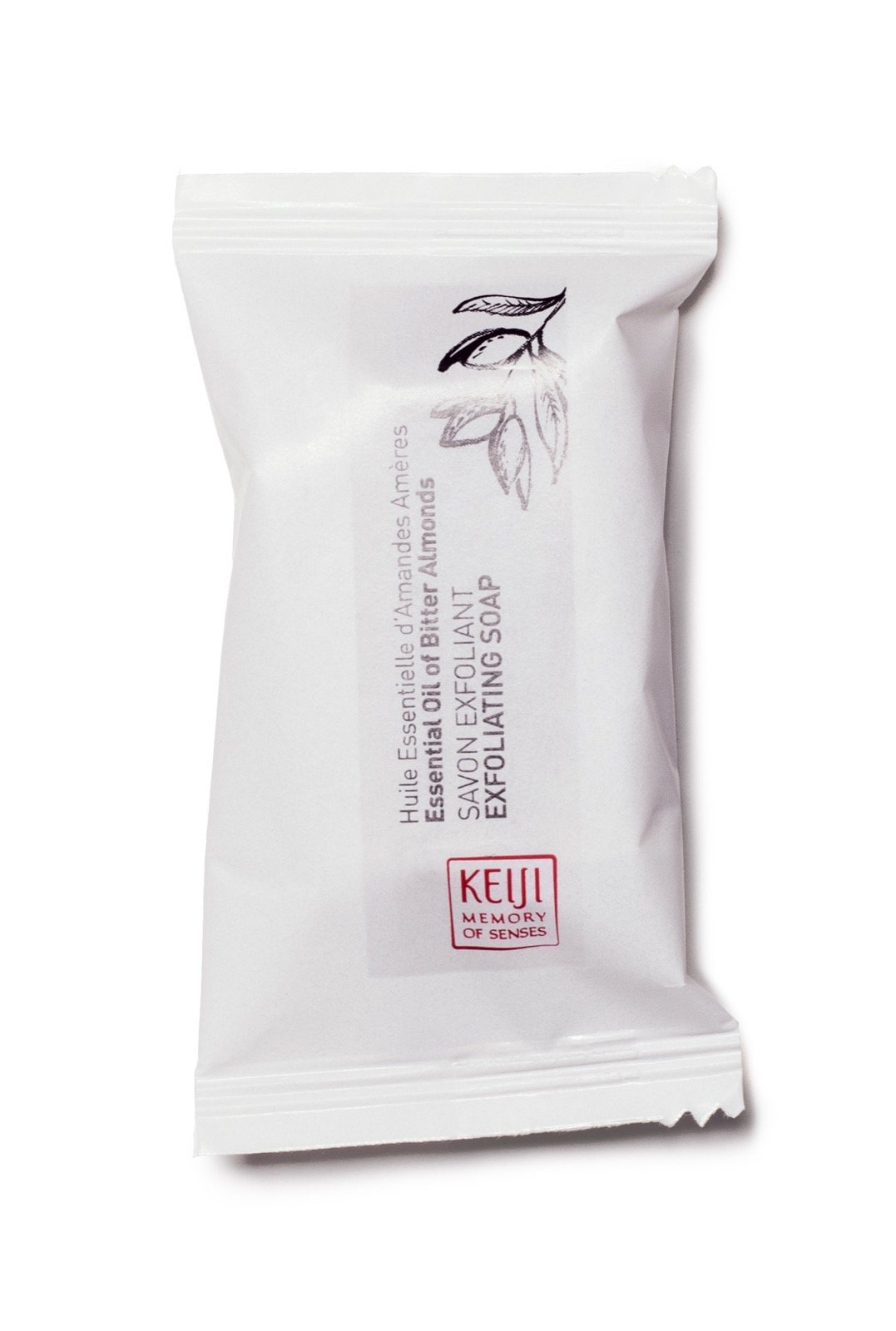 Keiji 20 g-os hámlasztó szappan keserűmandulaolajjal