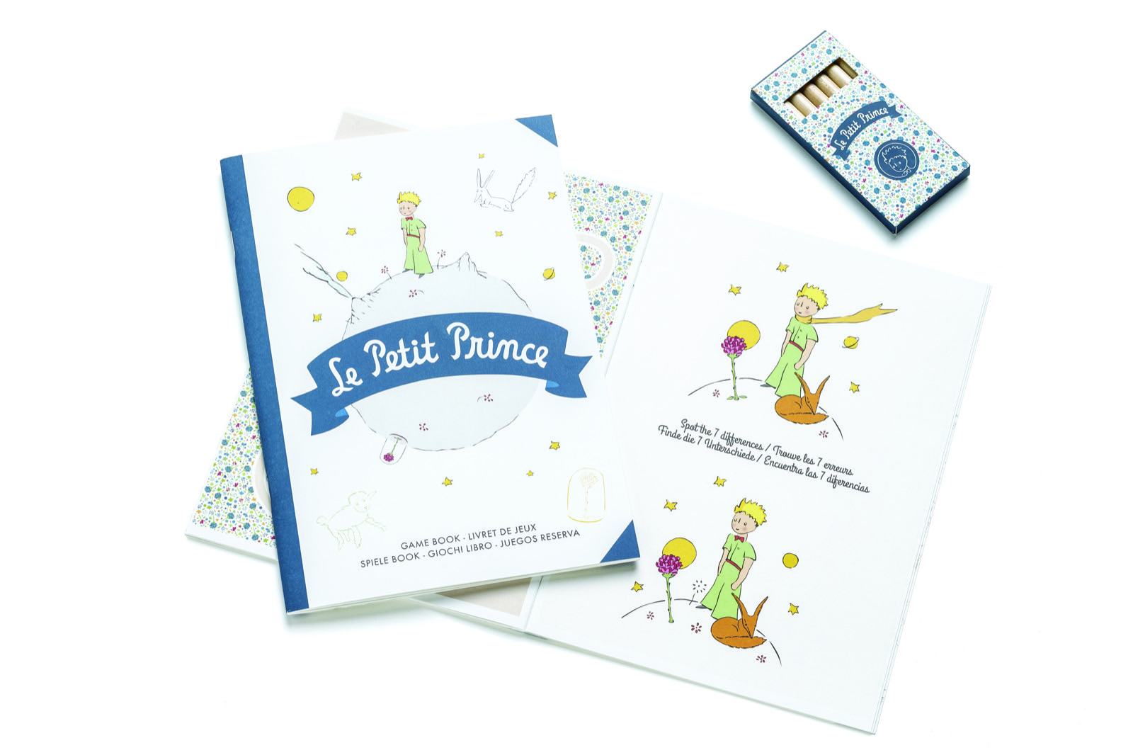 Le Petit Prince színező és játékkönyv