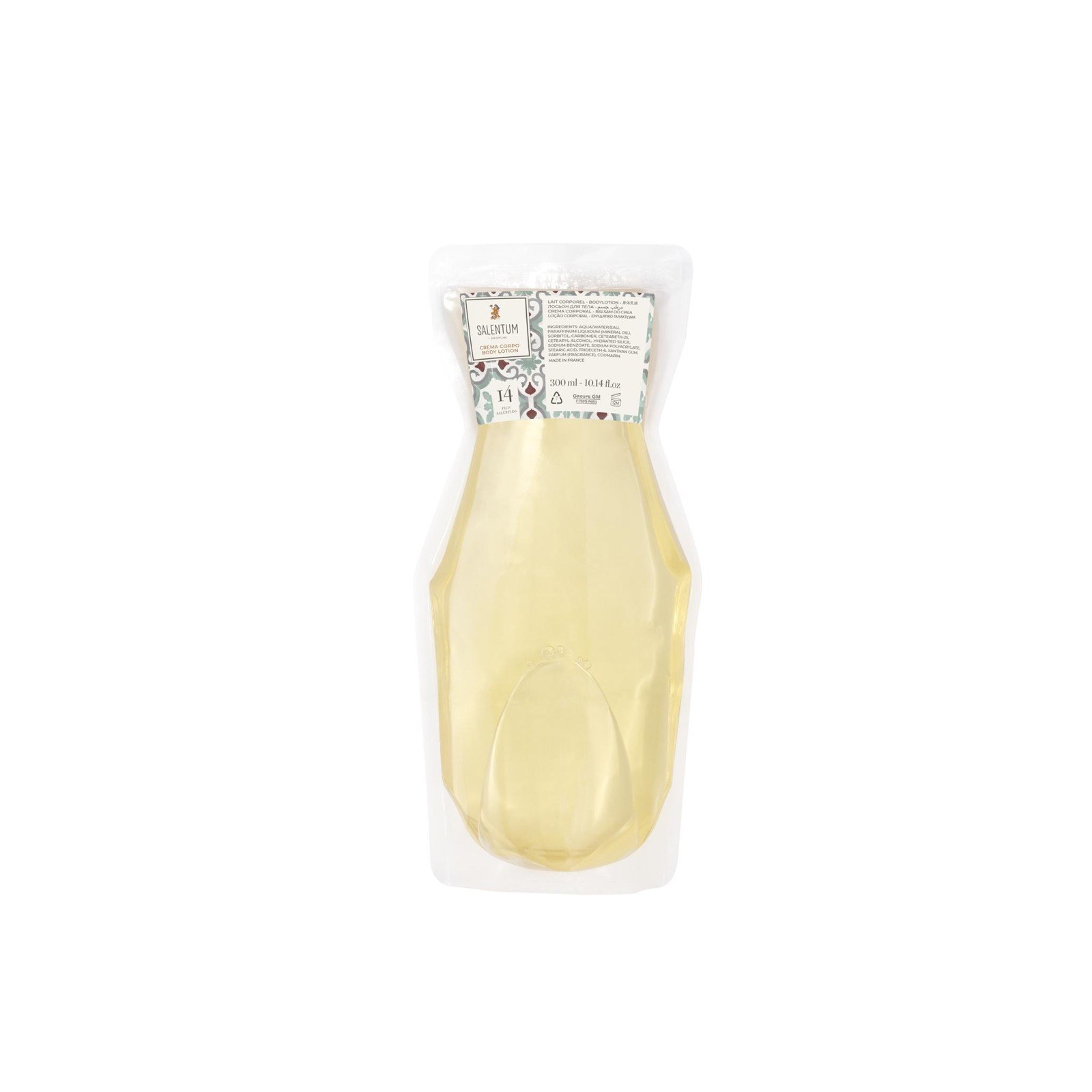 Salentum 300 ml-es Ecofill utántöltő testápolóval