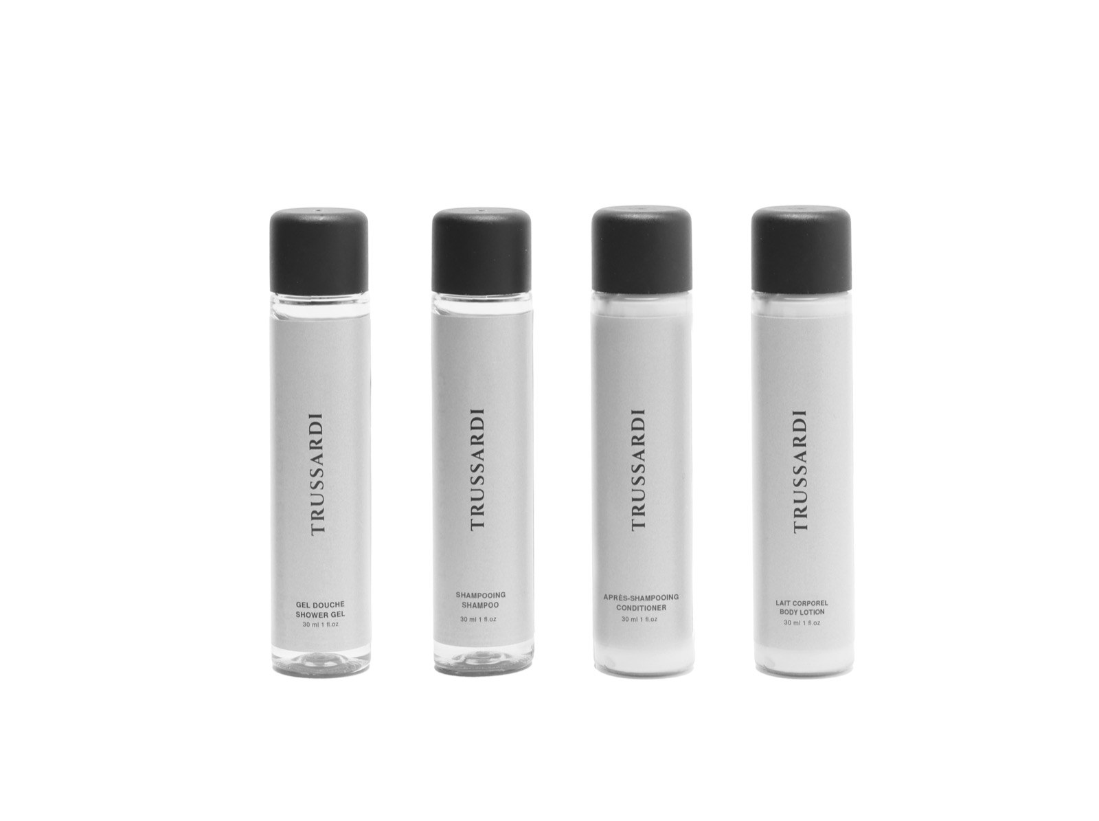 Trussardi 30 ml-es flakonok négy funkcióval