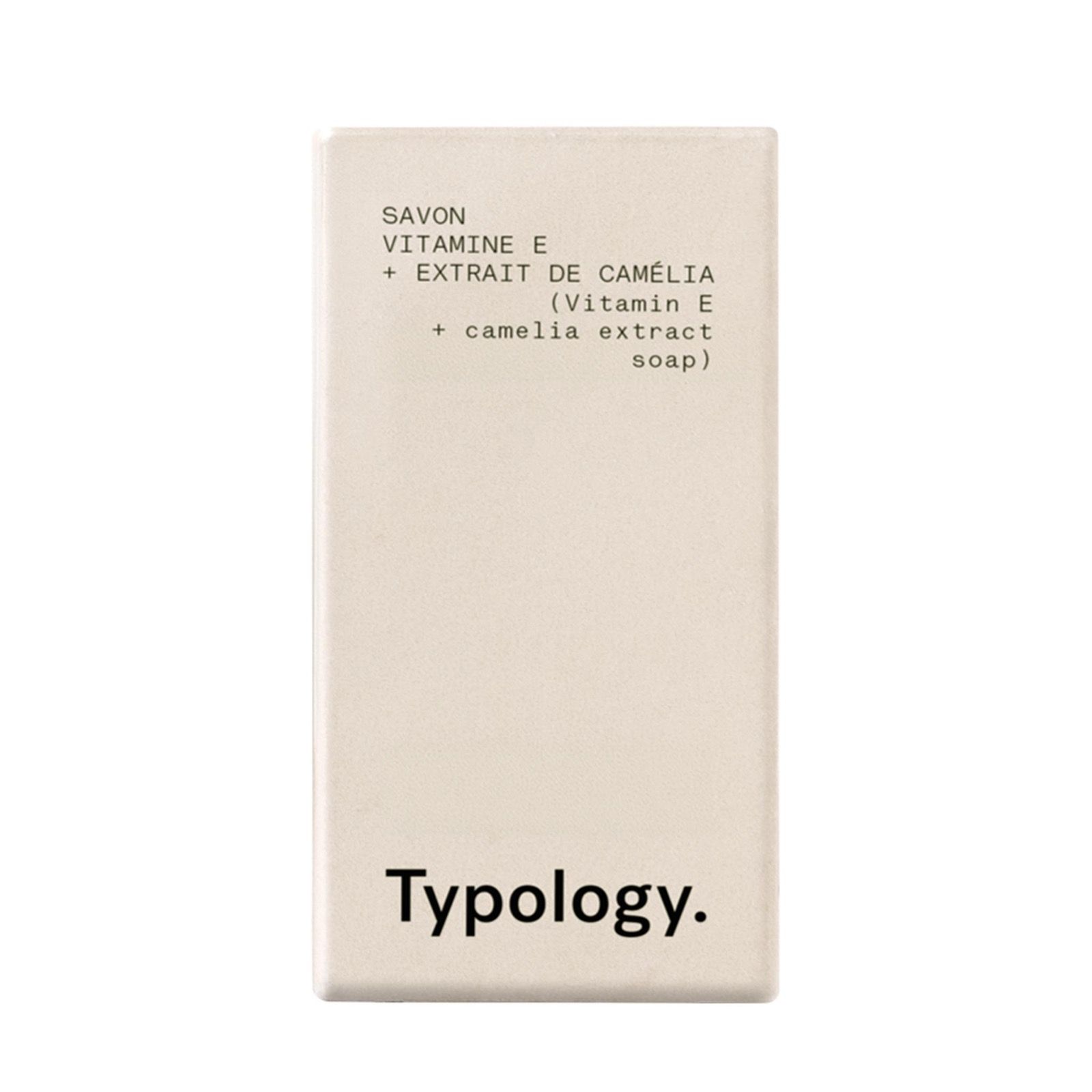 Typology szappan kartondobozban