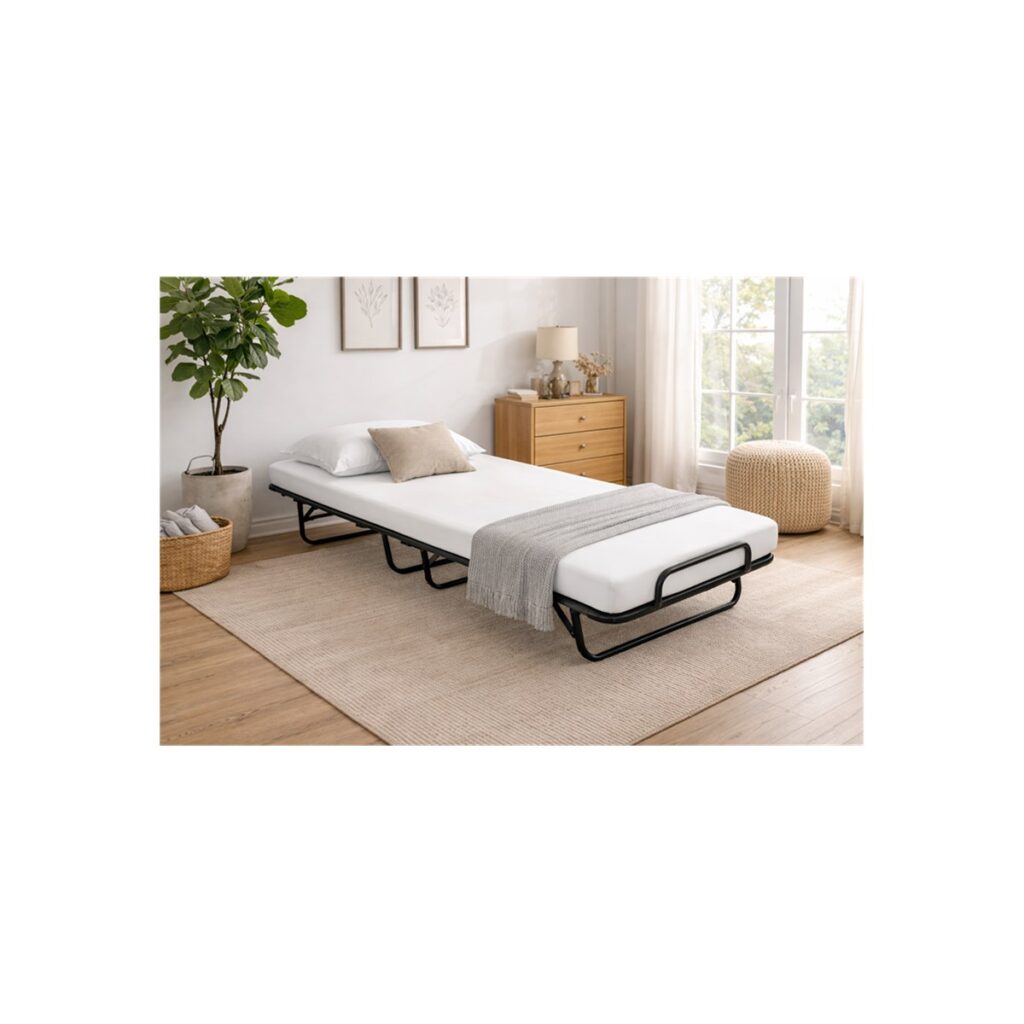 HOTELUM YI022WU pótágy fém ágyráccsal, 195 × 80 cm – 5 HOTELUM YI022WU pótágy fém ágyráccsal, 195 × 80 cm – 5. kép