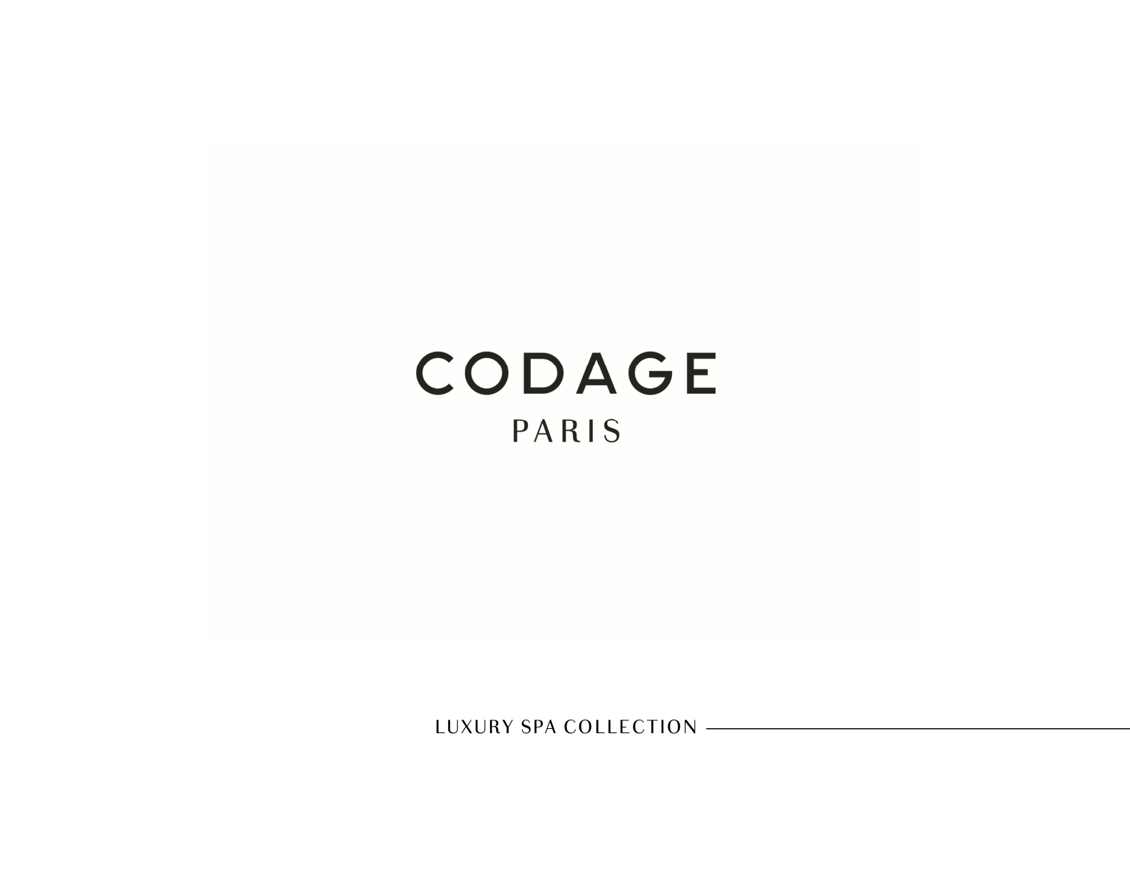 CODAGE márka- és spa-bemutató borítója