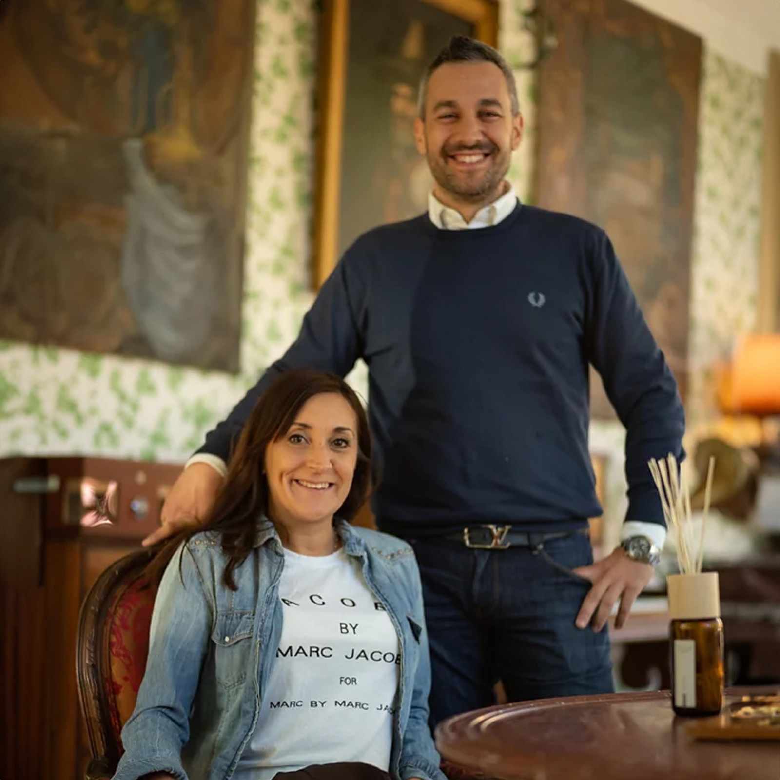 Stéphanie és Paolo, az Isula alkotói
