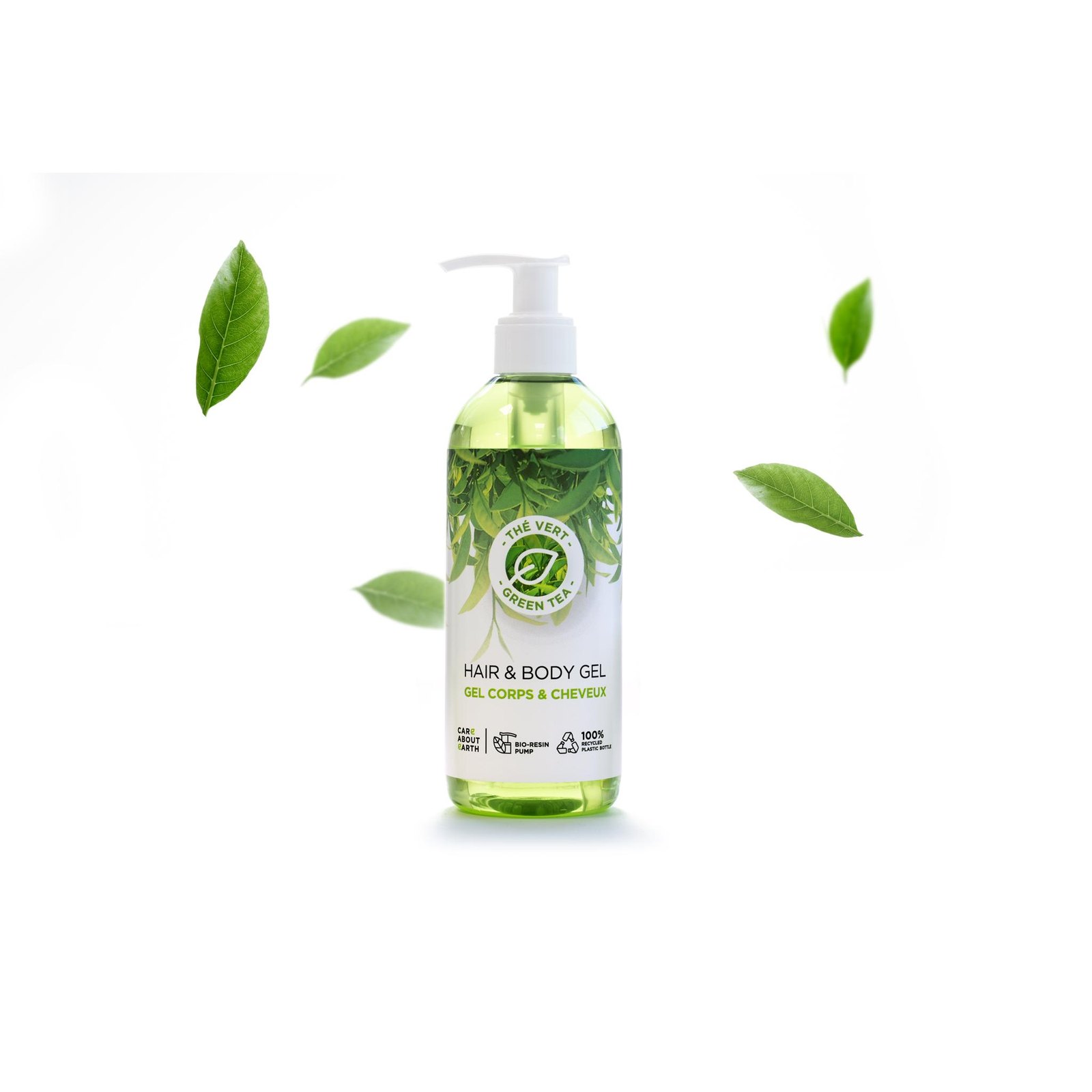 Green Tea sampon és tusfürdő 300 ml-es Ecopump flakon