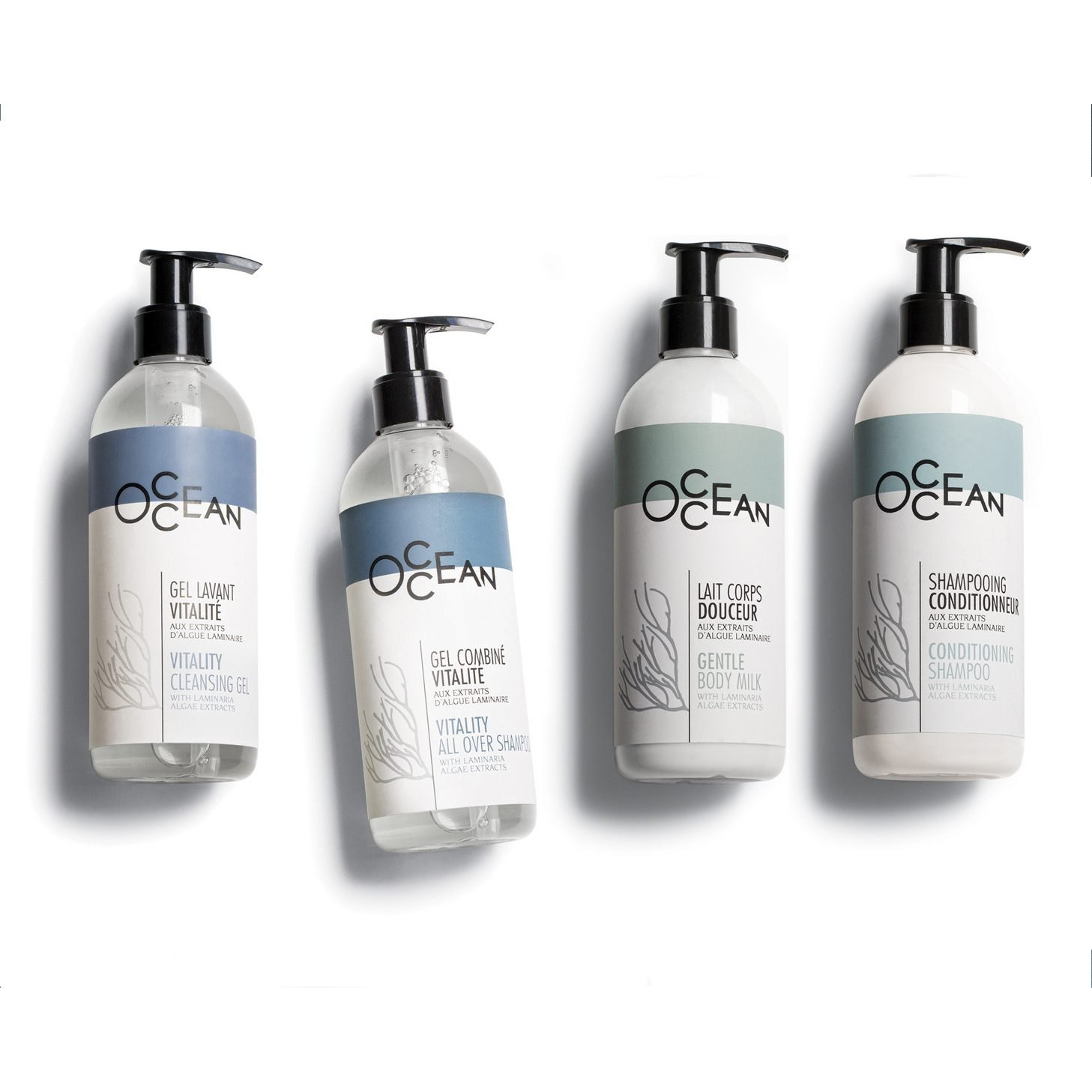 Az Occean 300 ml-es Ecopump választékának hivatalos csoportképe