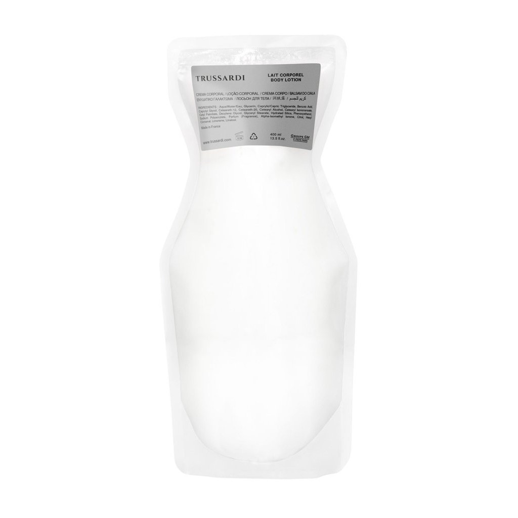dh-11025-TRUSSARDI-Ecofill-Pouch-Body- Trussardi testápoló 400 ml Ecofill utántöltő